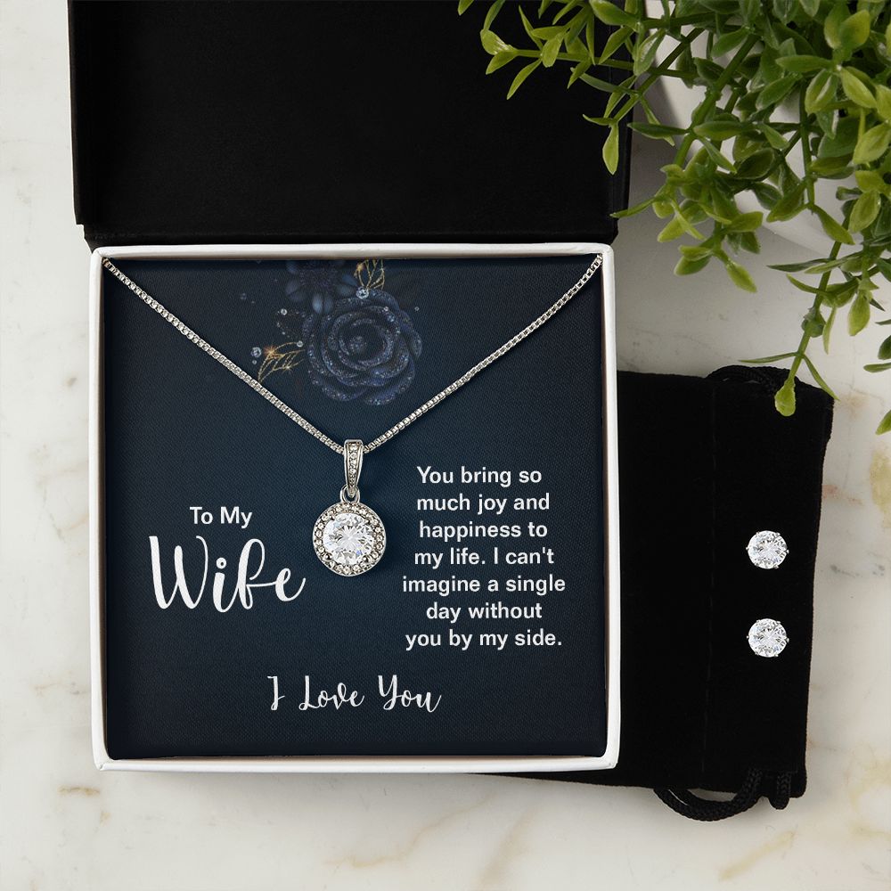 To My Loving Wife Eternal Hope Necklace